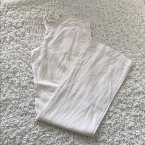 White Linen pants